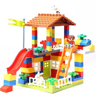 building block castle