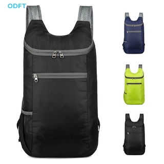 OD Lightweight Foldable Backpack Foldable Ultralight Outdoor Travel Backpack FT