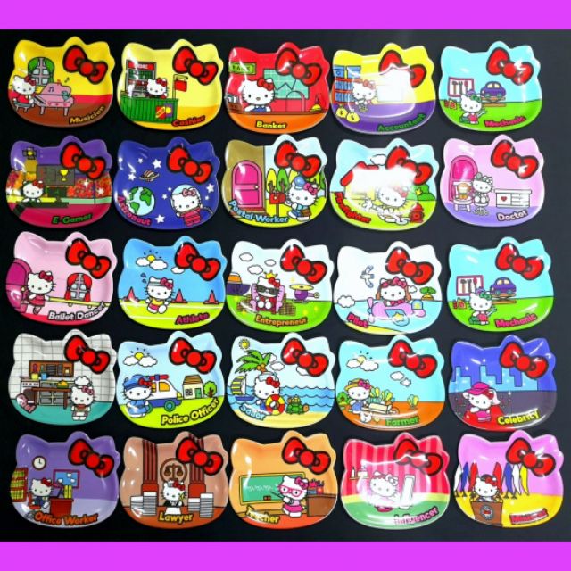 Shop Malaysia Limited Edition 7 Eleven Hello Kitty Career Plates Shopee Singapore