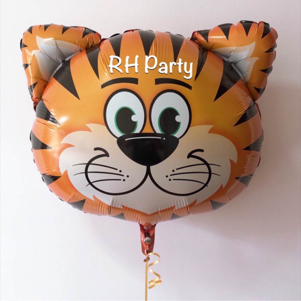 SG Seller) Safari Animal Tiger Jumbo Foil Balloon - US Qualatex | Shopee  Singapore