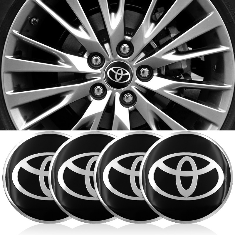 toyota hub cap stickers