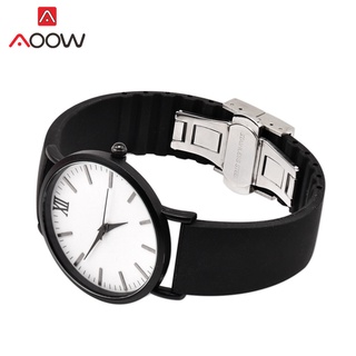 14mm 16mm 18mm 20mm 22mm 24 Soft Silicone Quick Release Watchband High Quality Butterfly Buckle Bracelet Band Strap Accessories #4