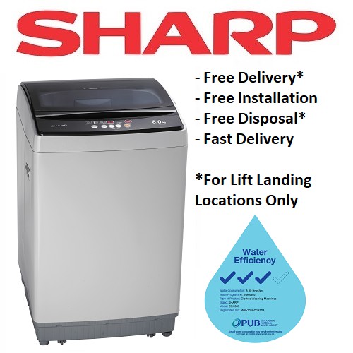 Sharp Washing Machine Singapore is rated the best in 08/2021 BeeCost