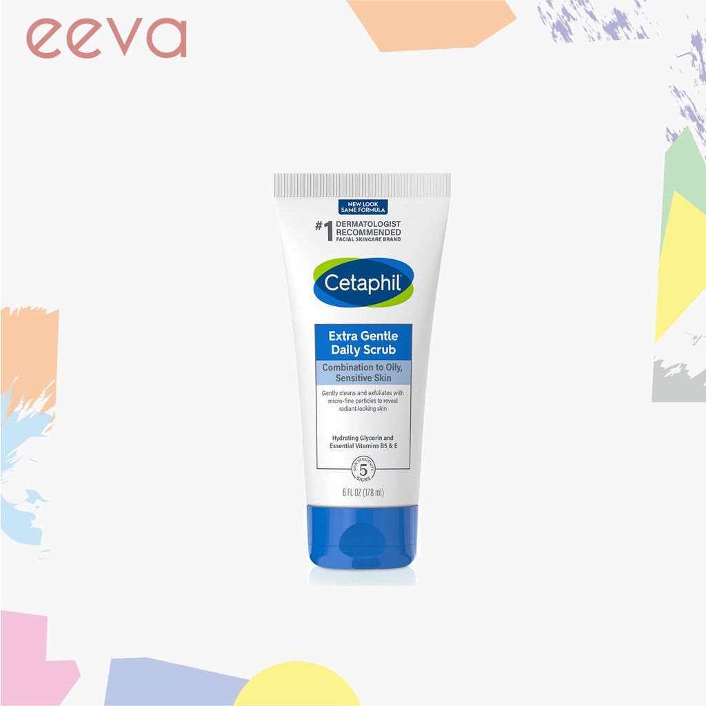 Cetaphil Scrub Extra Gentle Daily Scrub For Combination to Oily
