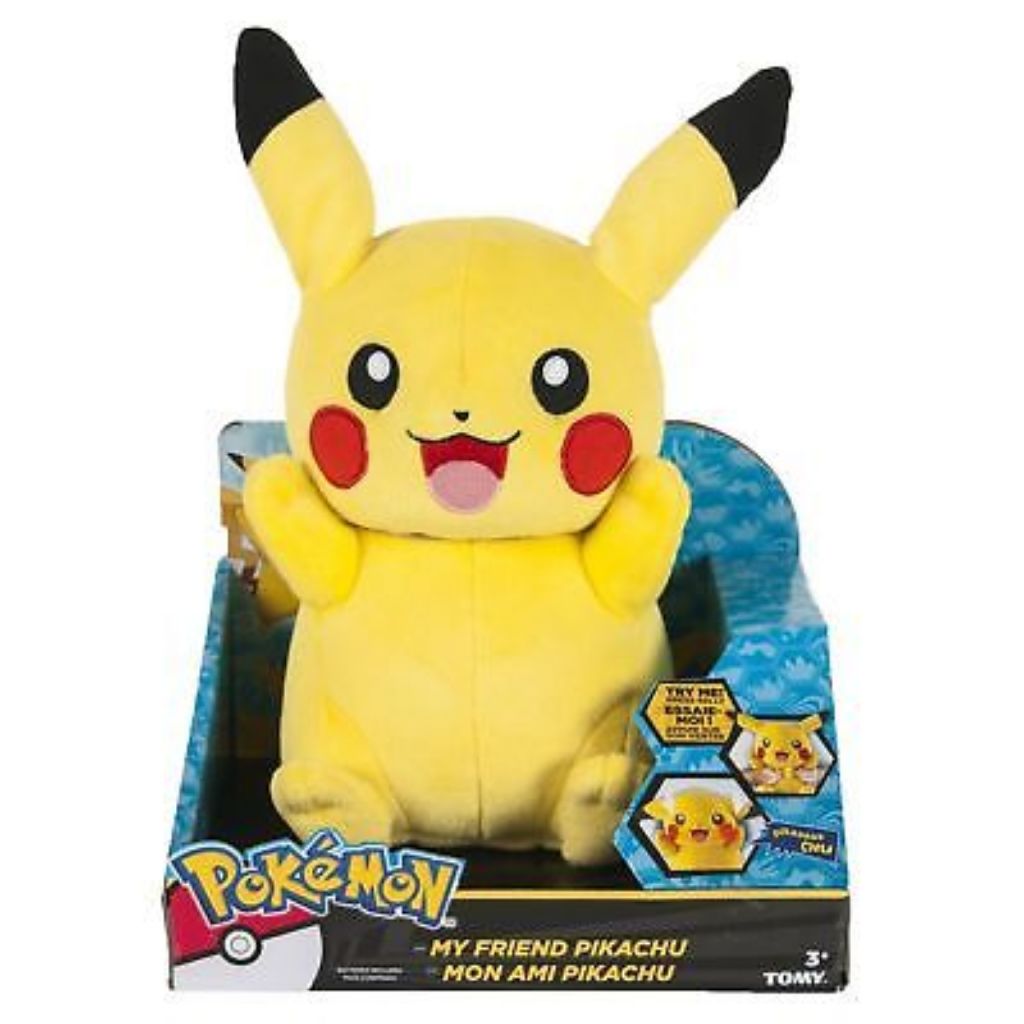 talking pikachu stuffed animal