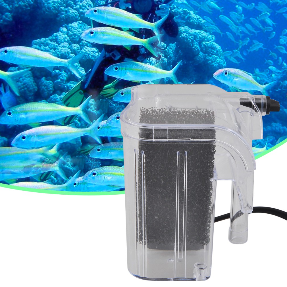 Pump Fish Aquarium Waterfall Filter Circulation Mini Tank 220240V ...