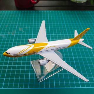 <LOCAL SELLER> diecast model aeroplane 15cm Scoot Air A320