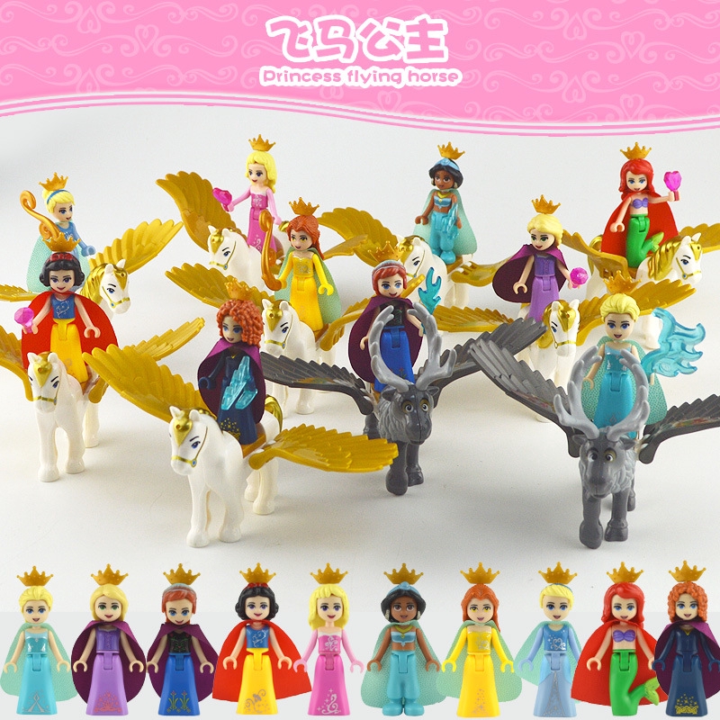 disney princess lego minifigures