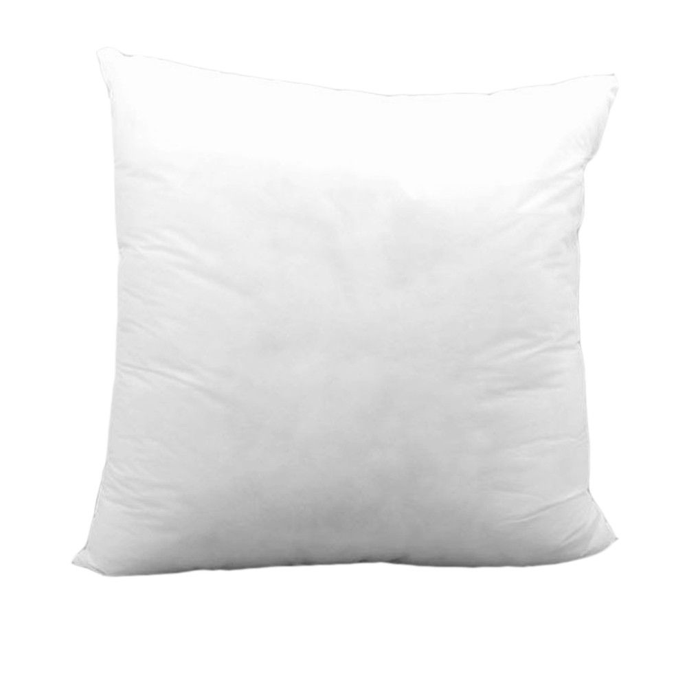 40 x 40cm White Square Pillow Inner Cushion Core Pillow Home Bed Car