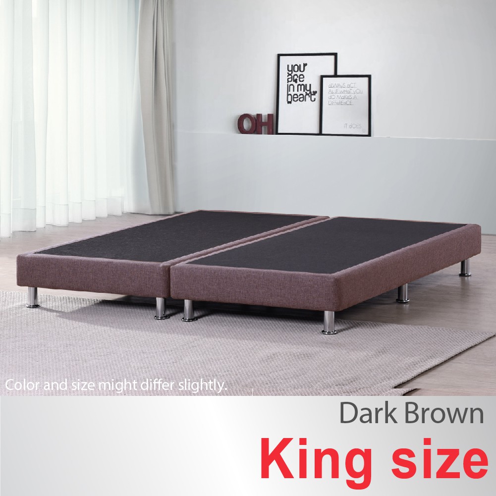 King Size Divan Bed Base Fabric, Solid Base King Size Bed