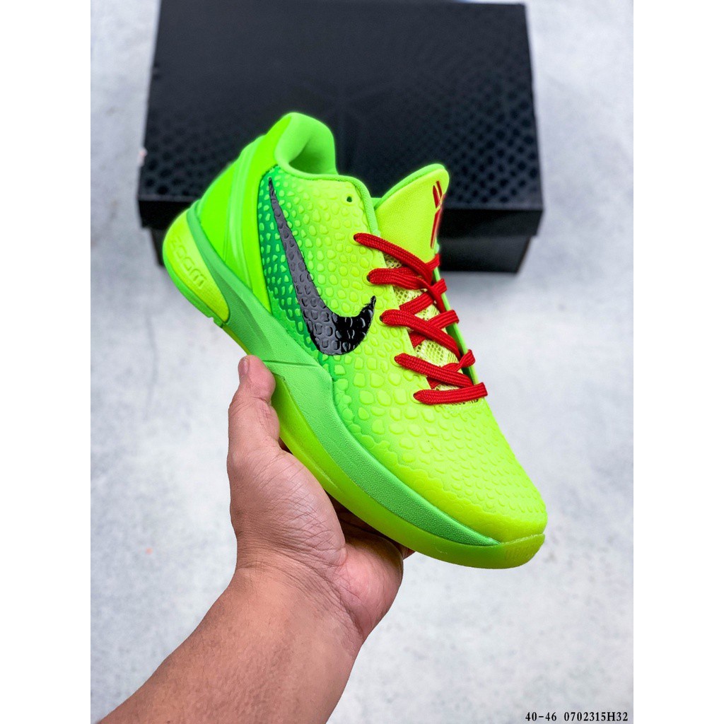 kobe light green shoes