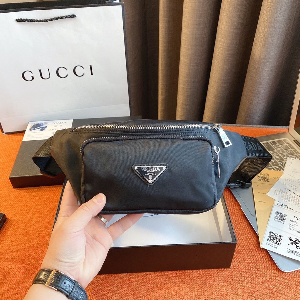 prada bag packaging