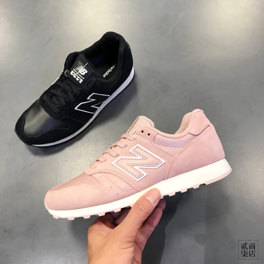 new balance 373 pink suede