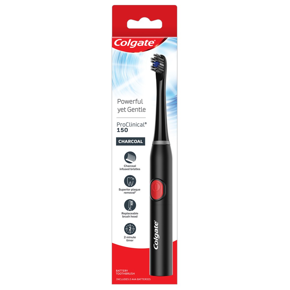 colgate electric toothbrush battery