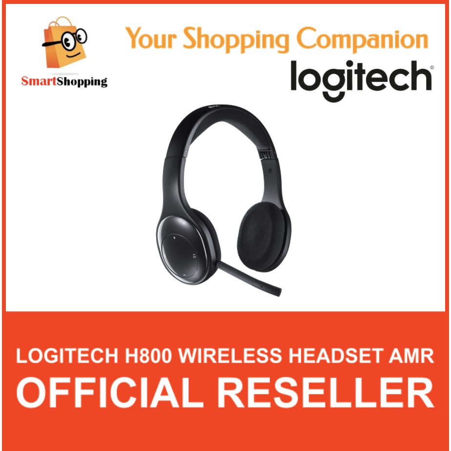 Original Logitech Wireless Headset Bluetooth H800 Amr 2 Years Singapore Warranty 981 Shopee Singapore