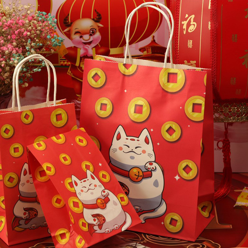 chinese new year paper bags
