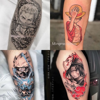 Sauron Luffy One Piece Sasuke Kakashi Naruto Tattoo Sticker Anime Character Men Women Waterproof Lasting Lehyt Sg 3 6 Shopee Singapore