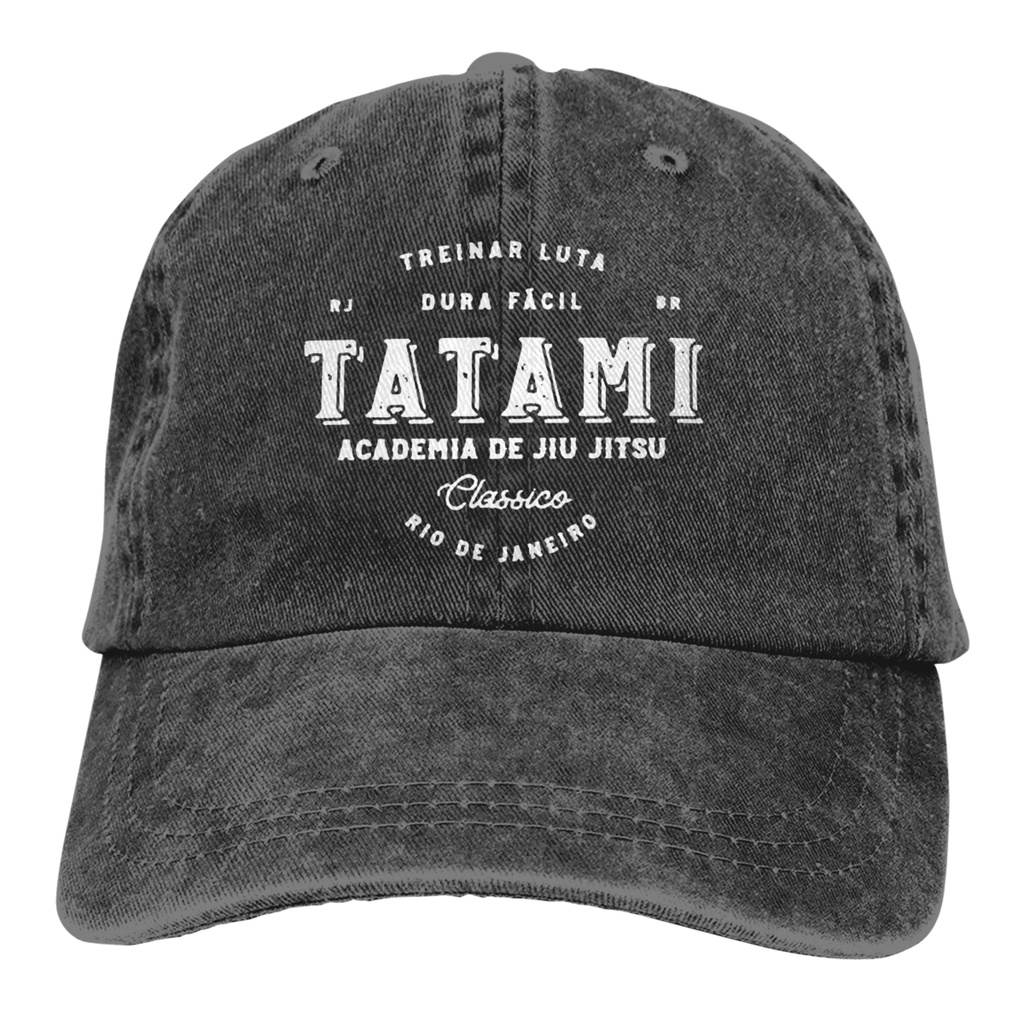 Sell well Ready Stock retro washed cap Tatami Academia Navy Bjj Jiu Jitsu No Gi Sunny and handsome Outdoor sports sun hat