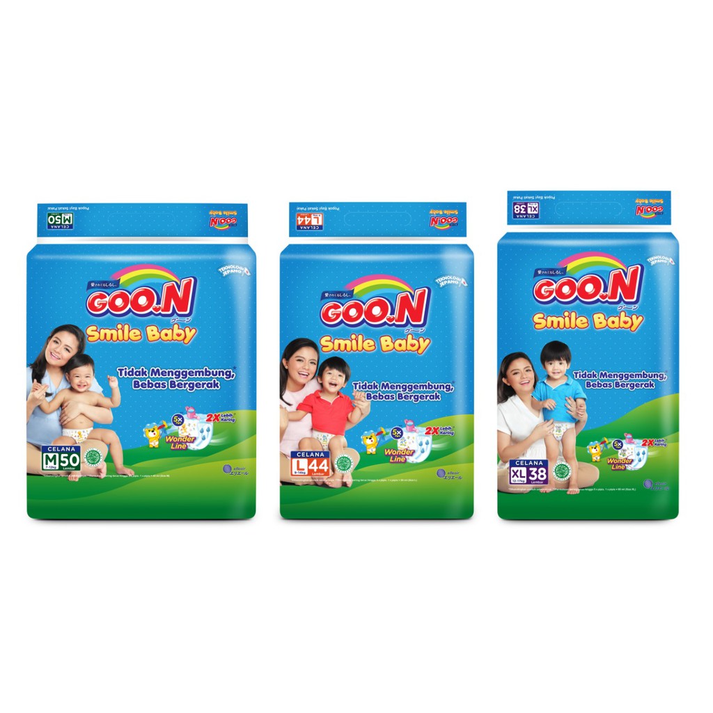 goon smile baby pants