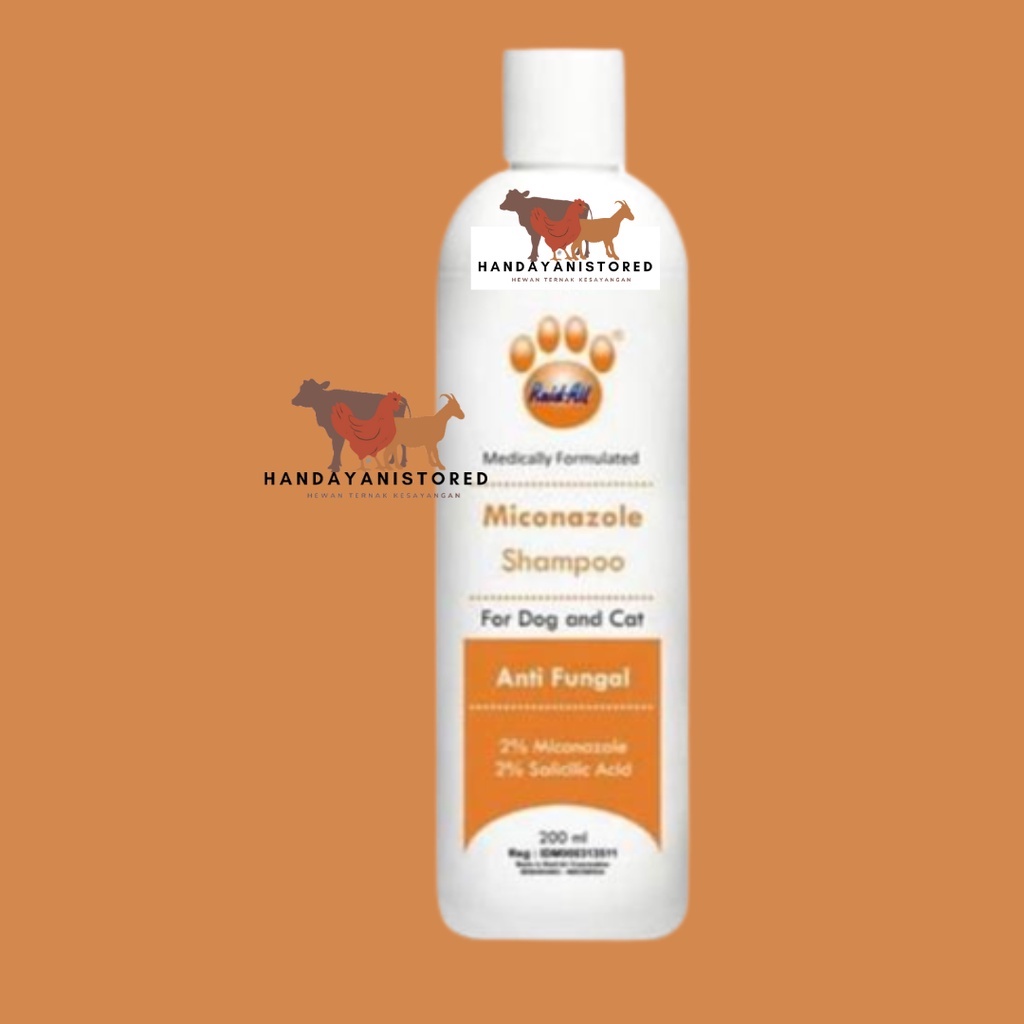 Miconazole Raid All Shampoo Anti Fungal Fungal Shampoo For Dog Cat