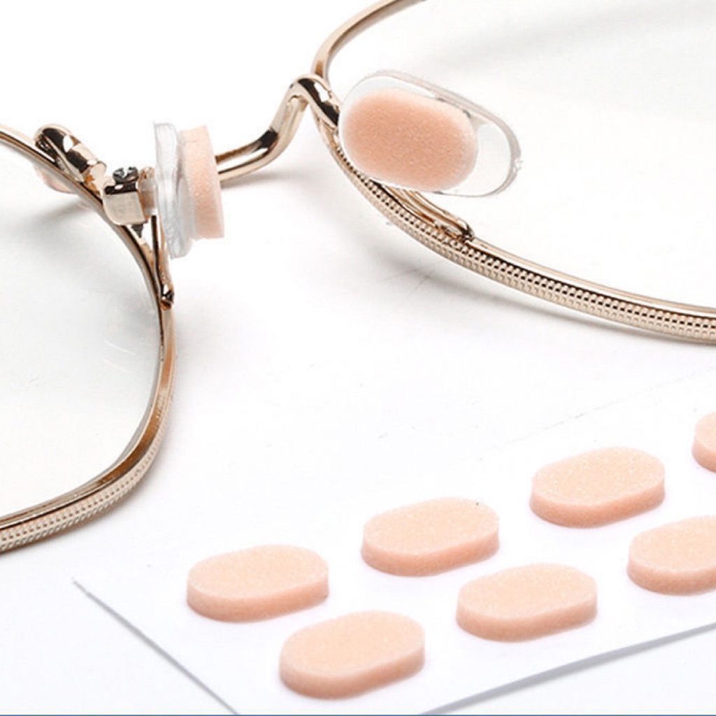 4 Pair Eye Protection Super Soft Glasses Nose Pad Paste Nonslip Nose