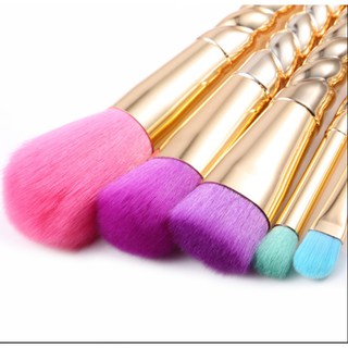 Girly Heart Makeup Brush Set Unicorn Tarte Spiral 5 Makeup ...
