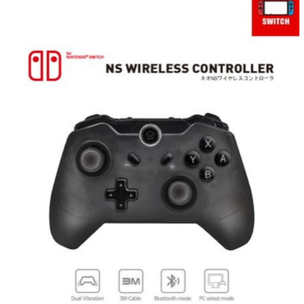 [Local Stocks] Nintendo Switch Pro Wireless Controller Gamepad Free Normal  Mail - 