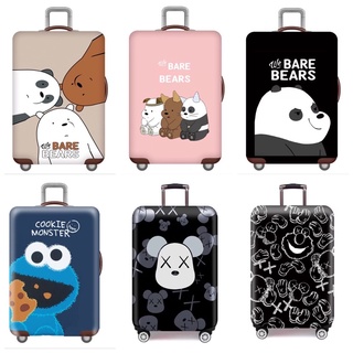 [SG Seller] Cartoon Luggage Cover Travel Suitcase Protector Sesame street We Bear Bears Christmas Gifts