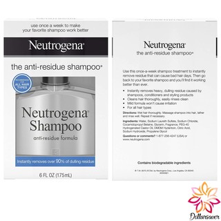 Neutrogena Anti Residue Clarifying Shampoo 175ml 354ml Shopee Singapore