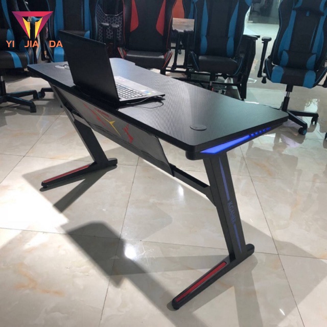 RGB Gaming table with light office laptop Desk computer 