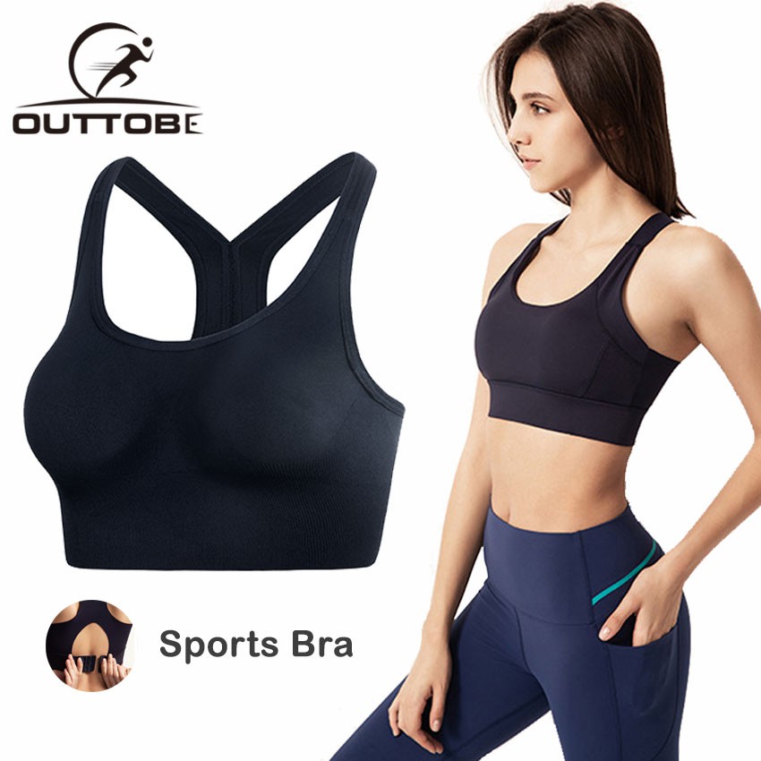 Women Fitness Sports Bra Shockproof Exercise Running Tops Breathable