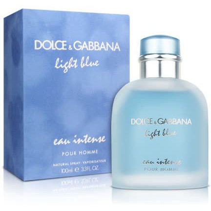 dolce gabbana light blue eau intense 100ml