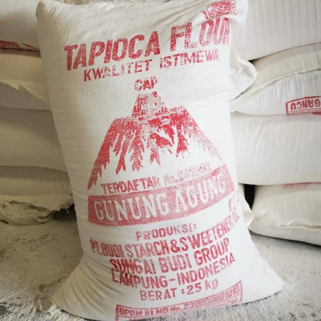 Tapioka Mountain Agung Bulk 1 Kg | Tapioka Gunung Agung Curah 1 KG ...