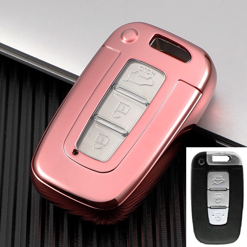 Hyundai Tucson Sonata Keyless Remote Car Key Silicone Cover Case Shopee Singapore