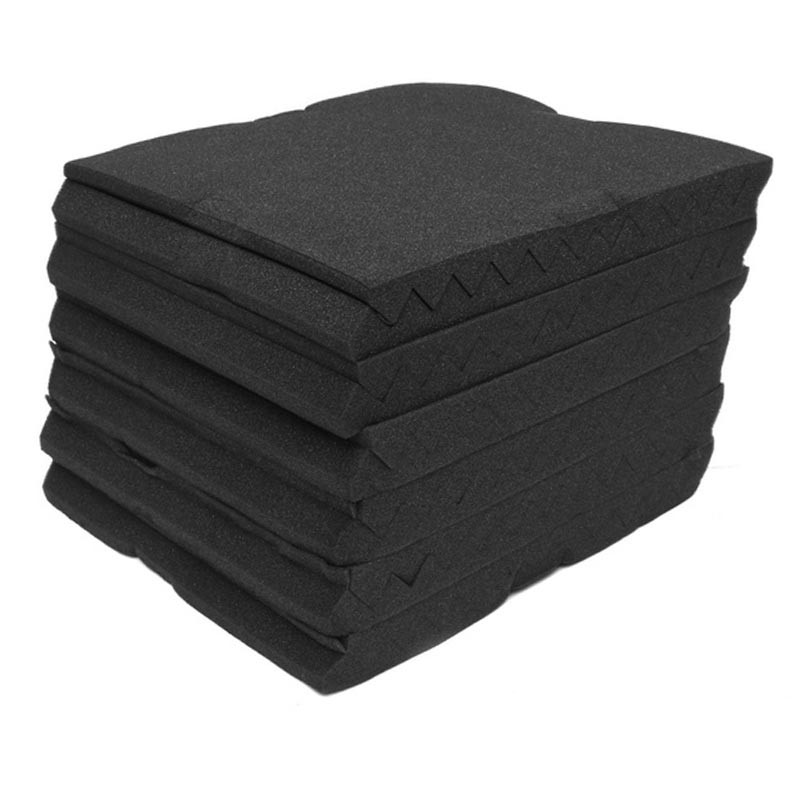 24 Pack Acoustic Panels Studio Foam Wedges 1 inch X 12 inch X 12 inch