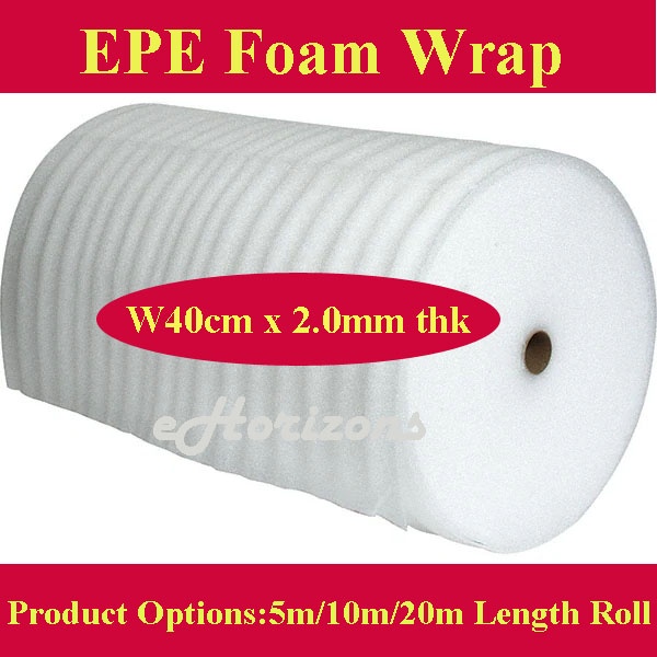 EPE Foam Wrap/Bubble Wrap/Packaging Wrap/Foam Roll/Pearl Cotton (W40cm