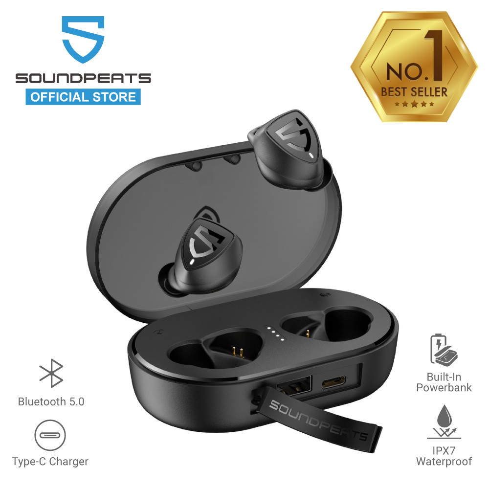 soundpeats trueshift 2 waterproof