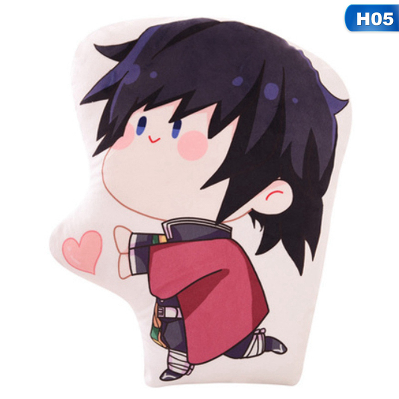 Yingdaer Anime Demon Slayer Kimetsu No Yaiba Zenitsu Inosuke Cosplay Cartoon Plush Stuffed Dolls Pillow Cushion Shopee Singapore