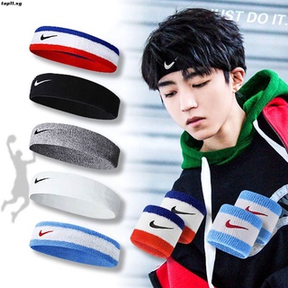Available Nike Sports Headband/Headscarf/NBA Sports Headband Cotton Sweat Absorbing Breathable Cycling Fitness Hair Band top11.sg