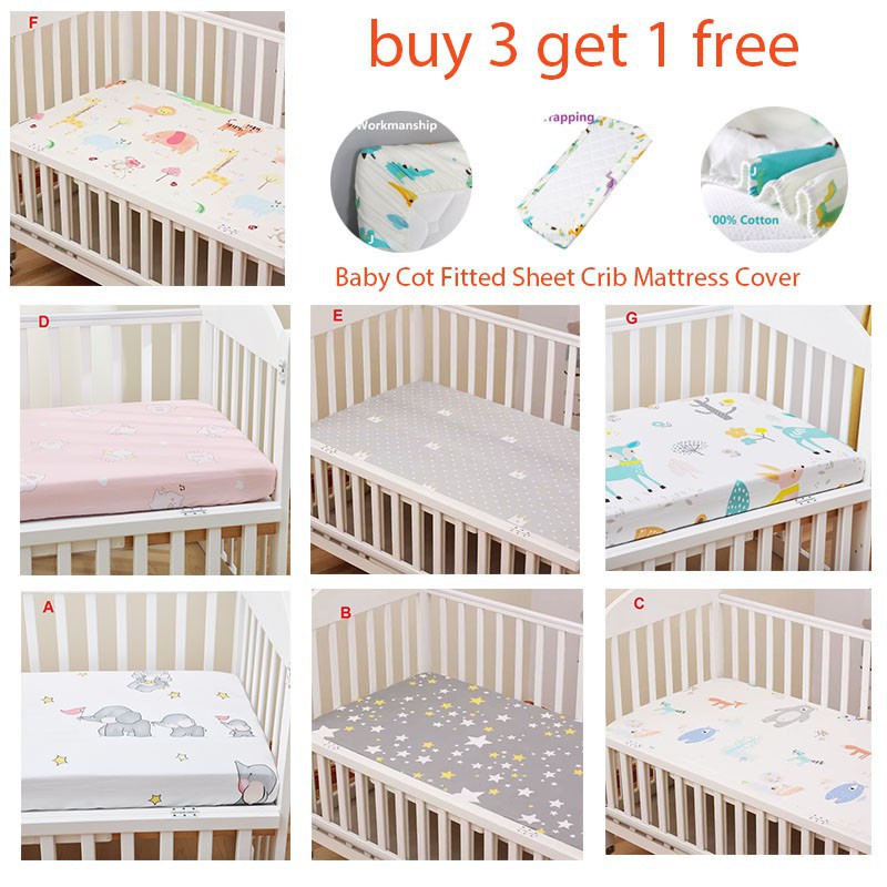 baby cot fitted sheet