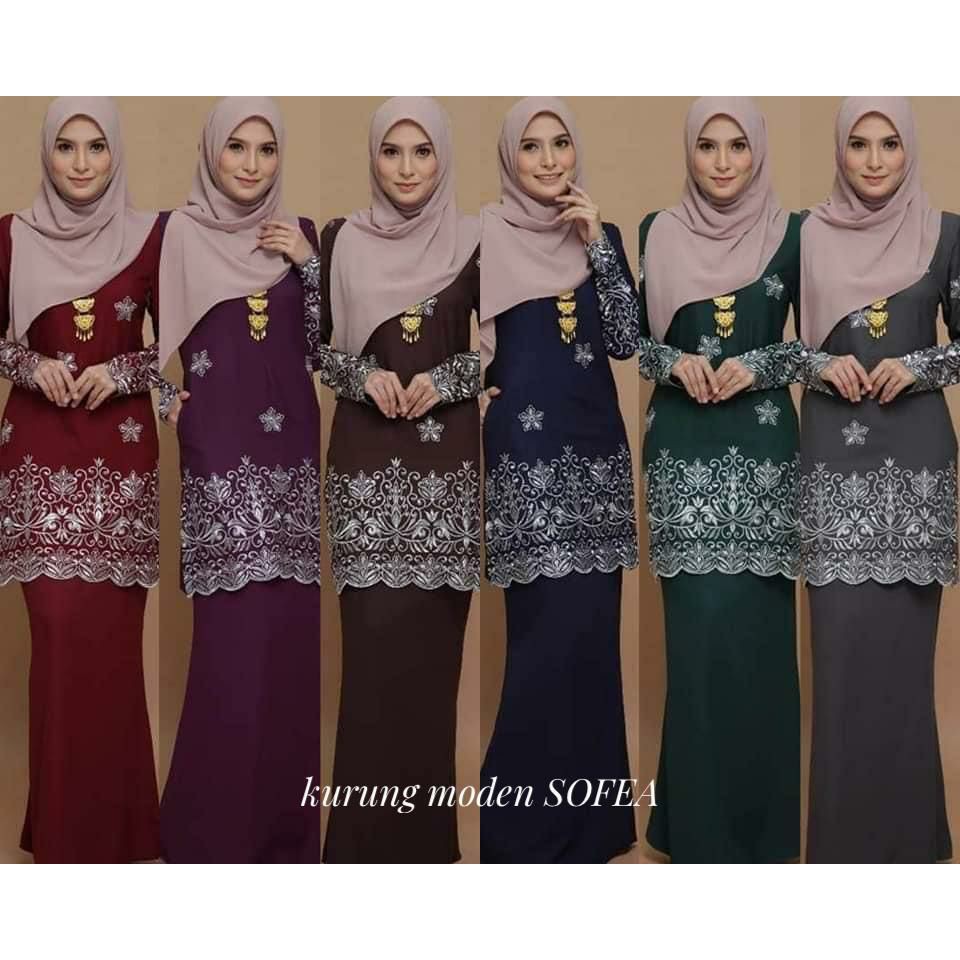 Baju Kurung Moden Sofea Viral Shopee Singapore