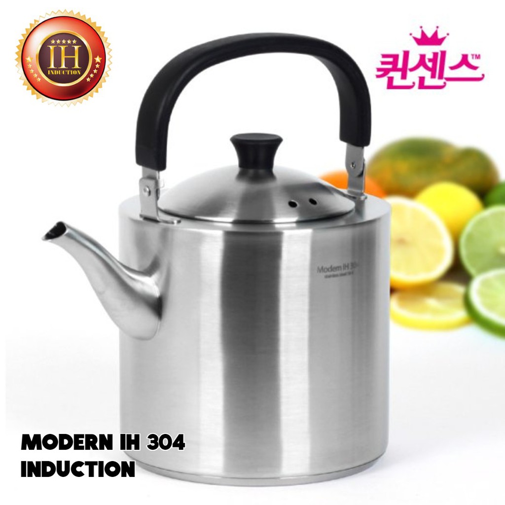 [Queensense] KOREA IH Induction Jug Pitcher MODERN Stainless Steel IH