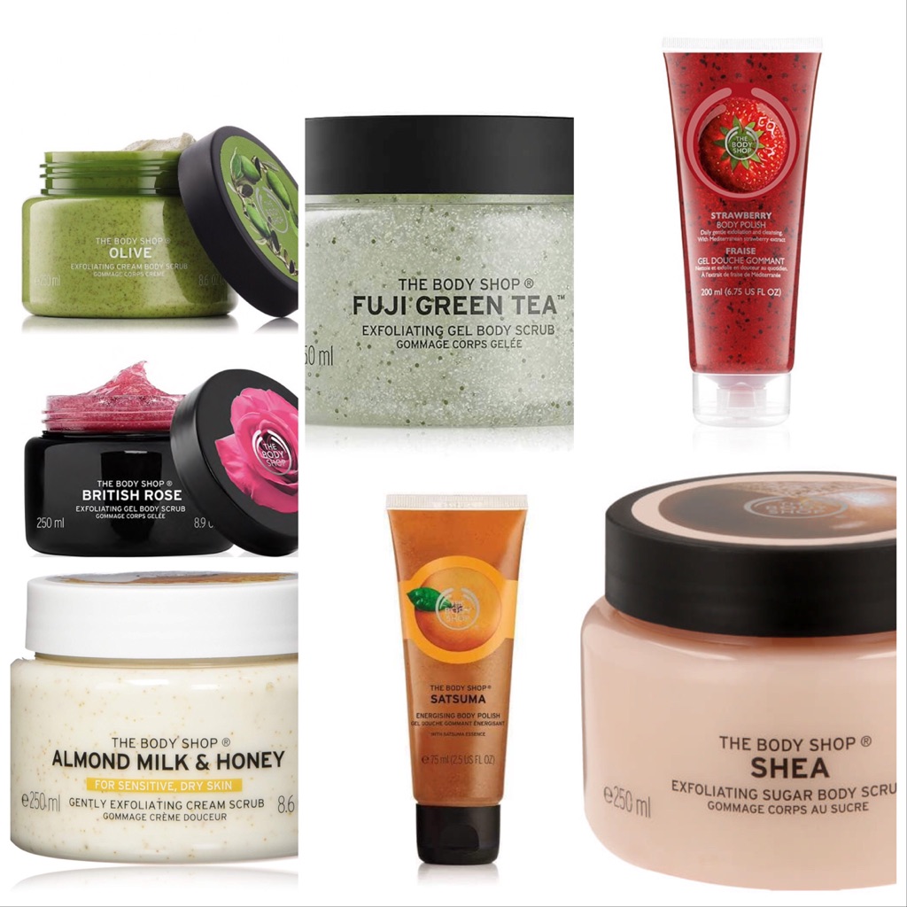 How To Use The Body Shop Exfoliating Sugar Body Scrub Shop Poin