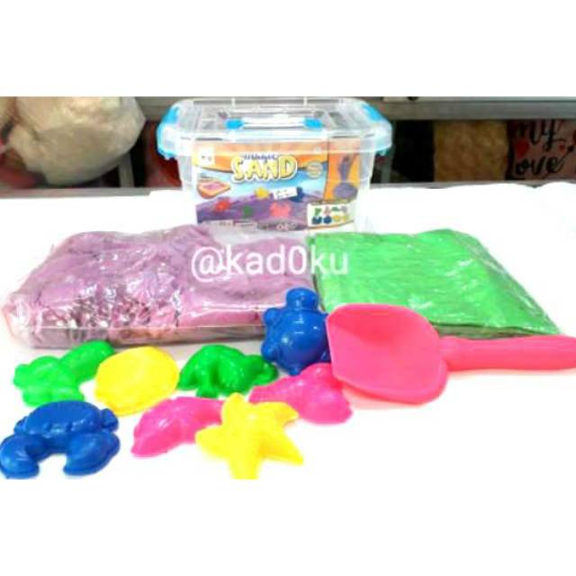 kinetic sand pit