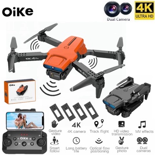 Drone Oike Drone with Camera A6 Pro Folding Helicopter Infrared Obstacle Avoidance 4k Camera Rc Quadcopter Toys Gifts