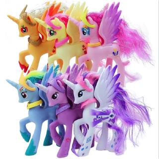 Details about   My Little Pony Figures Toys Mini Unicorn Fluttershy Rainbow Dash 12PC Bundle Set
