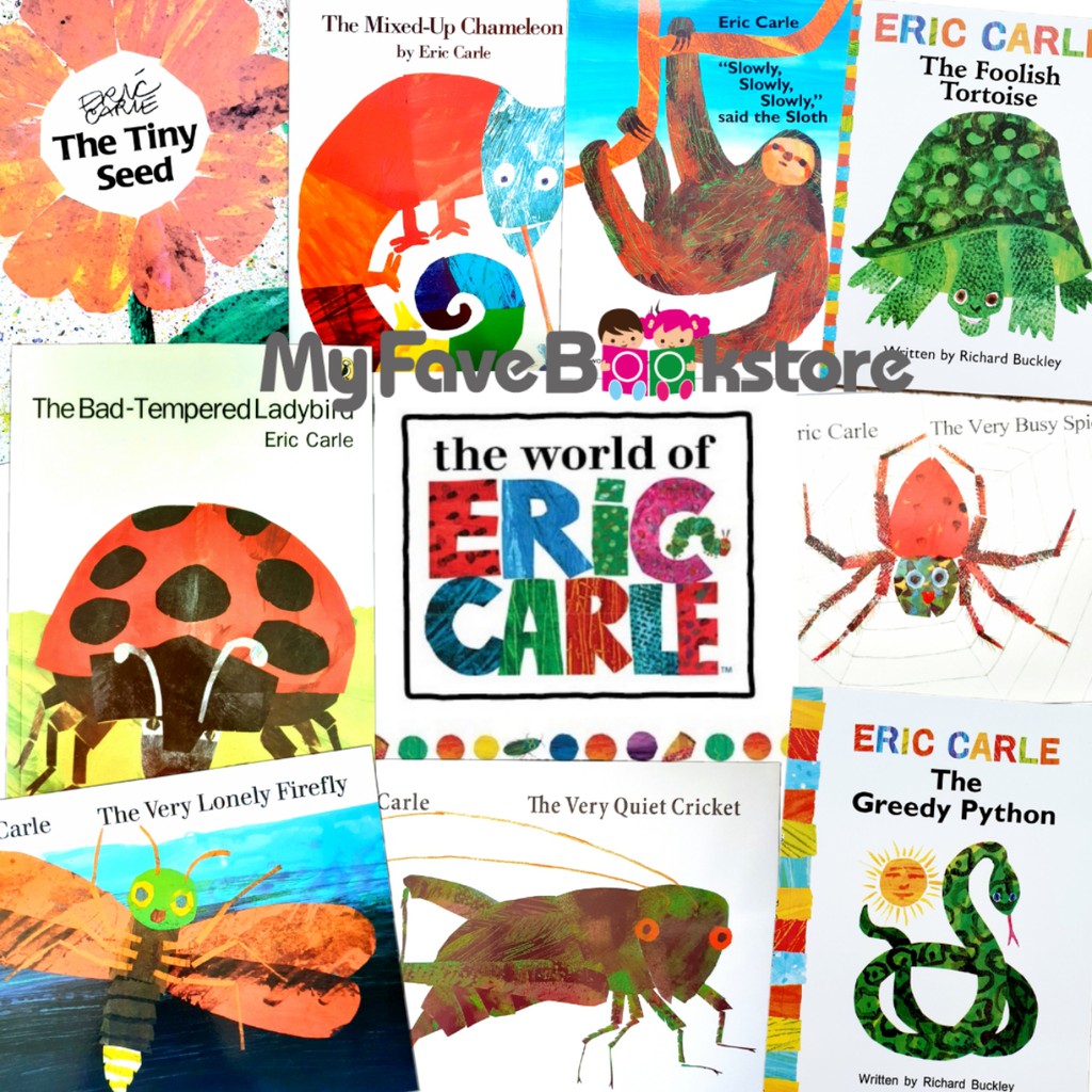 [sg Stock] Award Winning Eric Carle Books Pb Part 2 2 