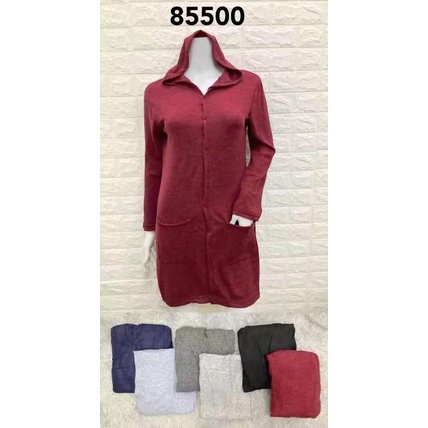 Hoodie Cardigan blazer Pocket Hood With Pocket