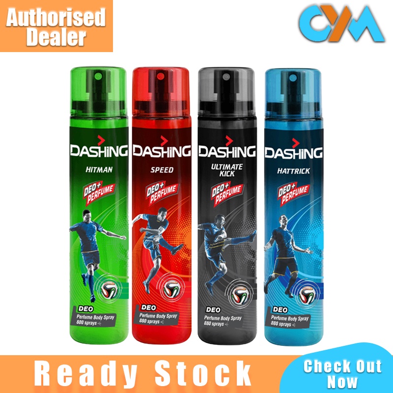 Dashing Deo Perfume 120ml Perfume Body Spray 880 Sprays Shopee Singapore
