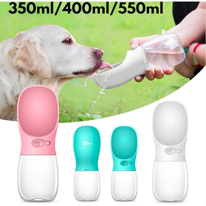 Pet / Dog Travel Water Bottle (350ml/400ml/550ml) Shopee Singapore